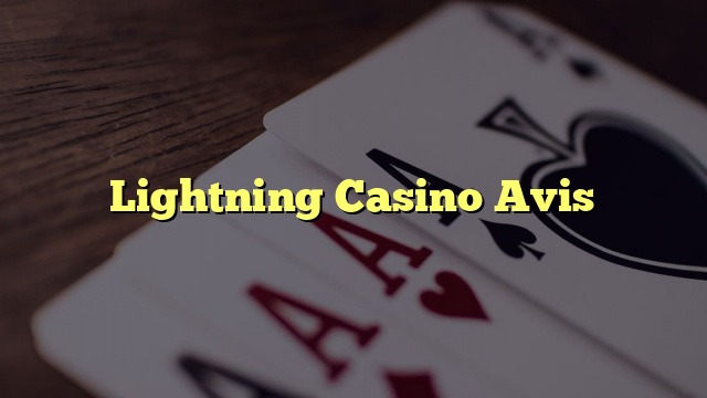 Lightning Casino Avis